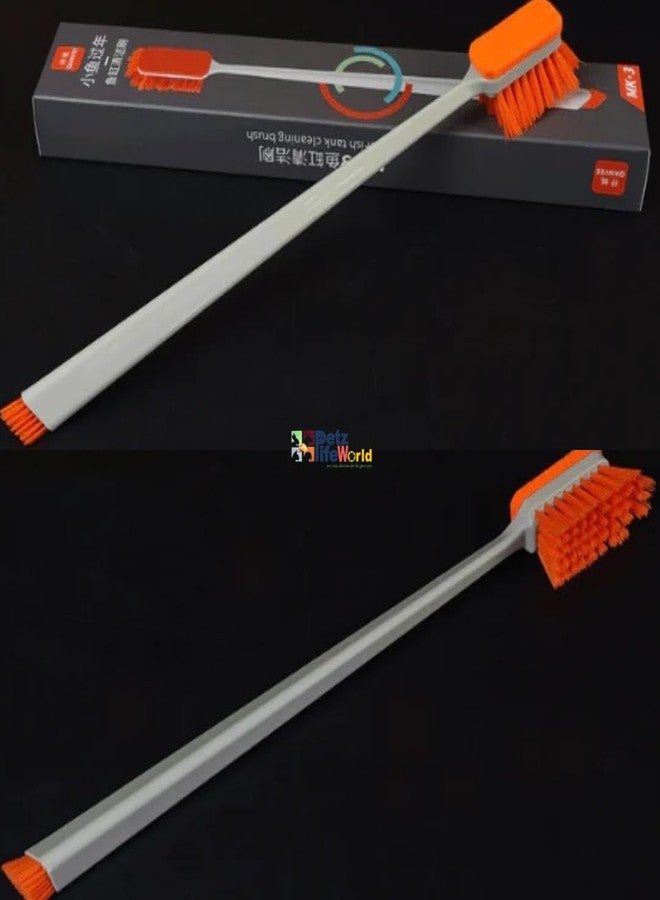 VAYINATO® MK-03 Mini Aquarium Fish Tank, Rock, Wood, Algea Cleaning Brush | Sponge Pad Scrubber for Cleaning Glass and Acrylic Fish Tank 30CM Long by Petzlifeworld - Image 2